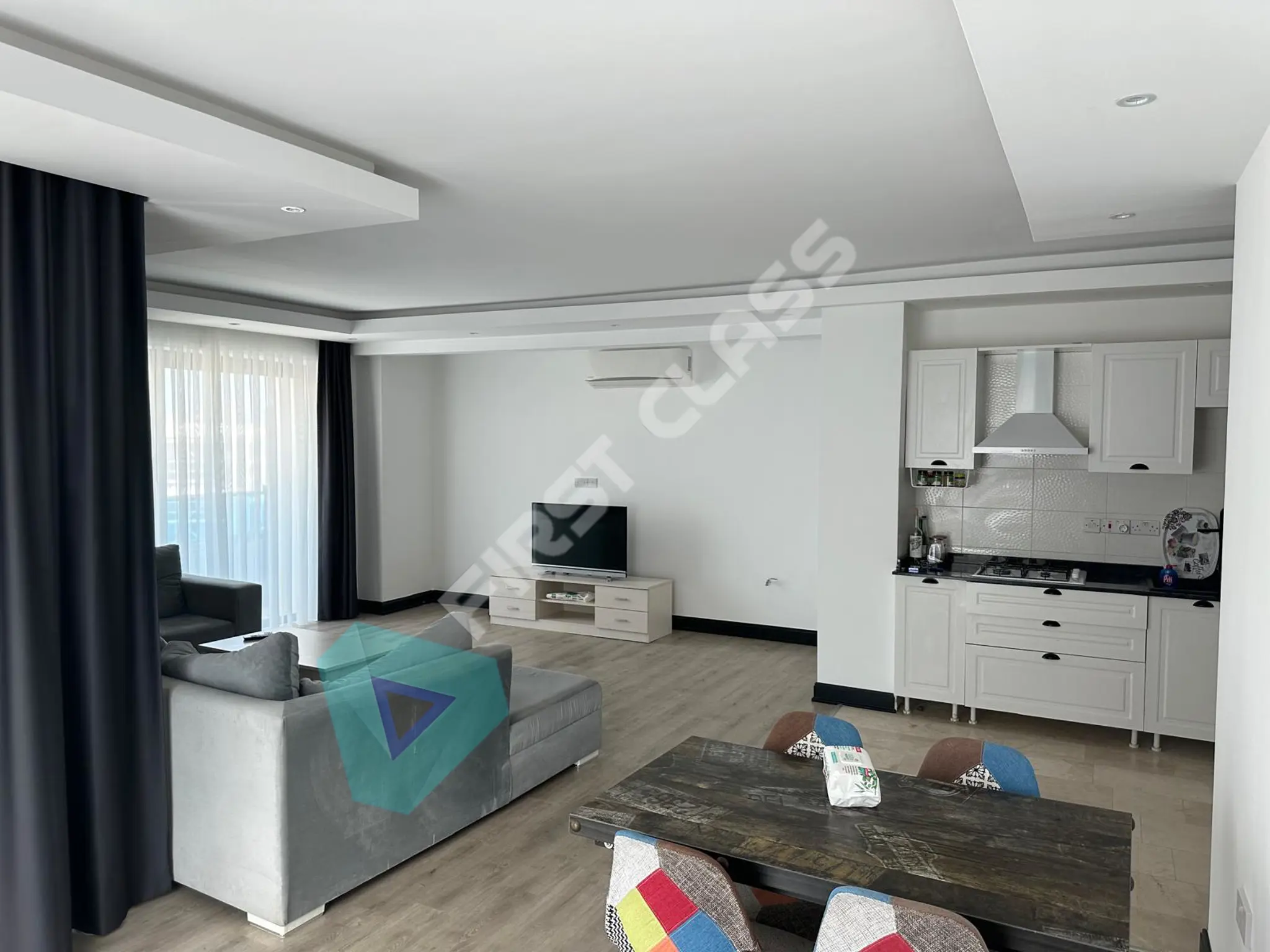 3+1 FULLY FURNISHED FLAT FOR RENT IN KYRENIA CENTER!