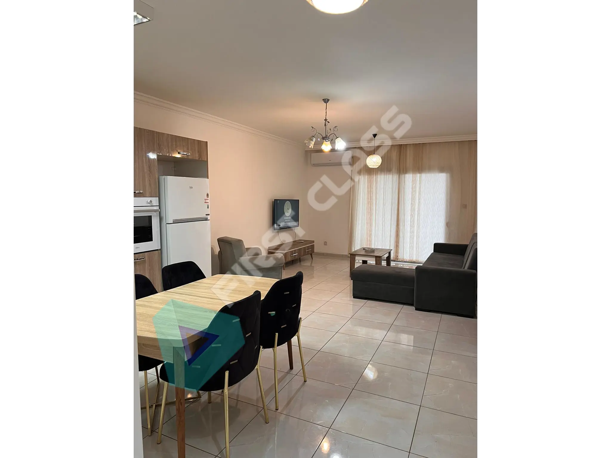 2+1 Kyrenia Nusmar Market District Country Flat